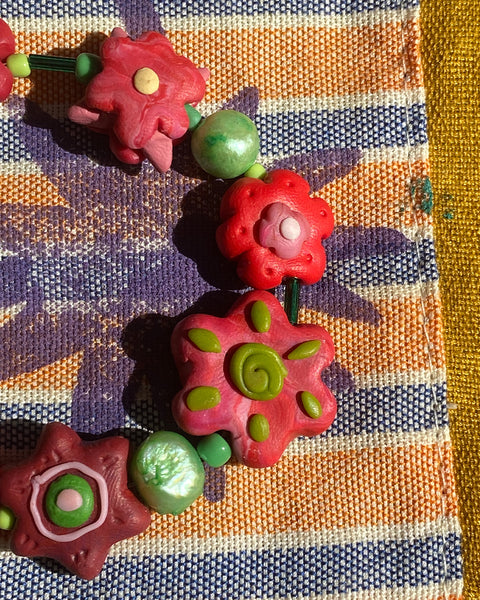 Scarlet Bloom Bracelet