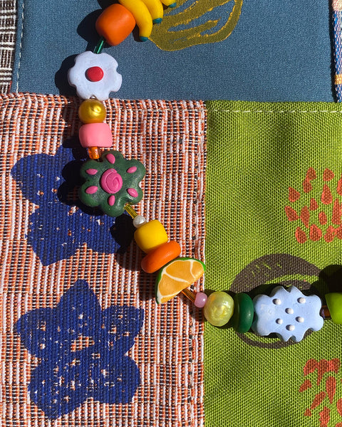 Cloud Bloom Necklace in Pastel