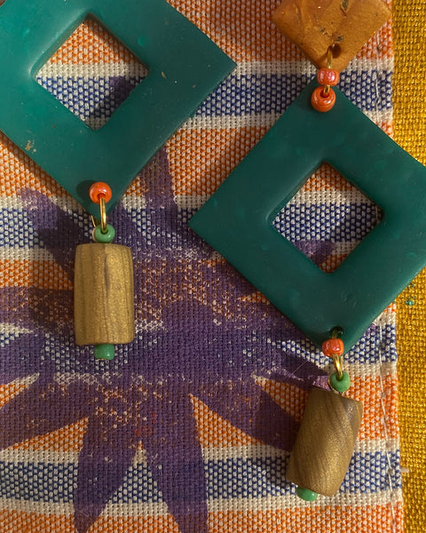 Diamond Drop Earrings