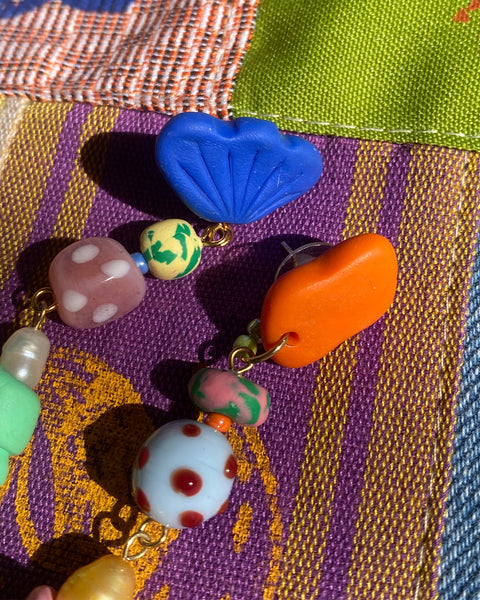 Mismatched Seashell Drops