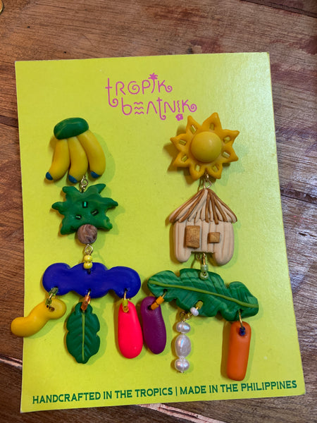 paraiso mismatch earrings