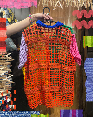 TROPIK CROCHET POLO