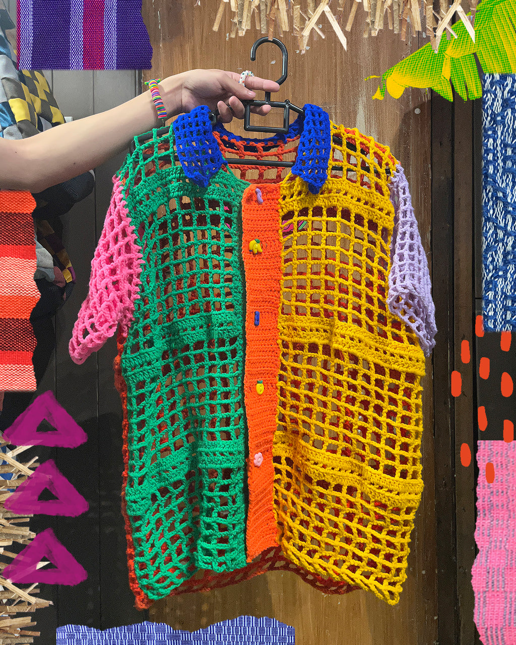 TROPIK CROCHET POLO