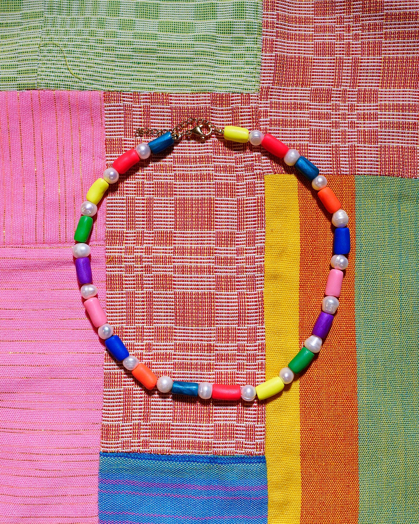 Confetti Necklace in Neon Bahaghari