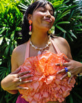 Coral Bloom Top in Peach