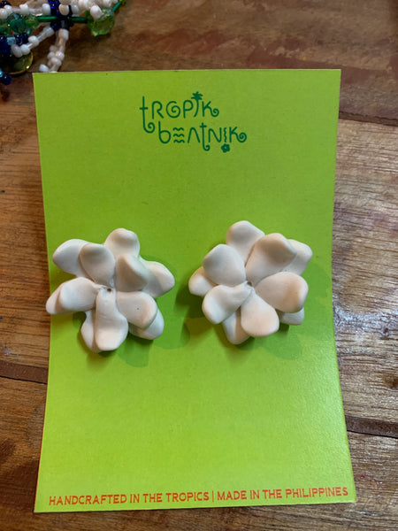 sampaguita stud earring