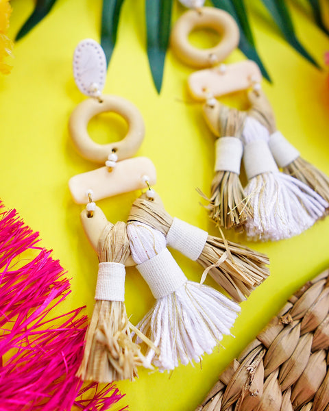 Hula Fringe in Crema