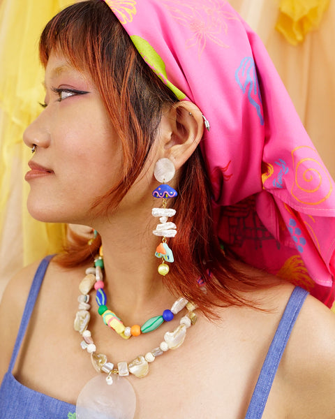 Isda Pearly Drops in Asul