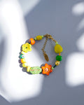 Orange Bloom Bracelet