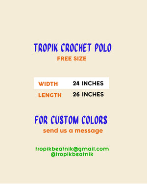 TROPIK CROCHET POLO