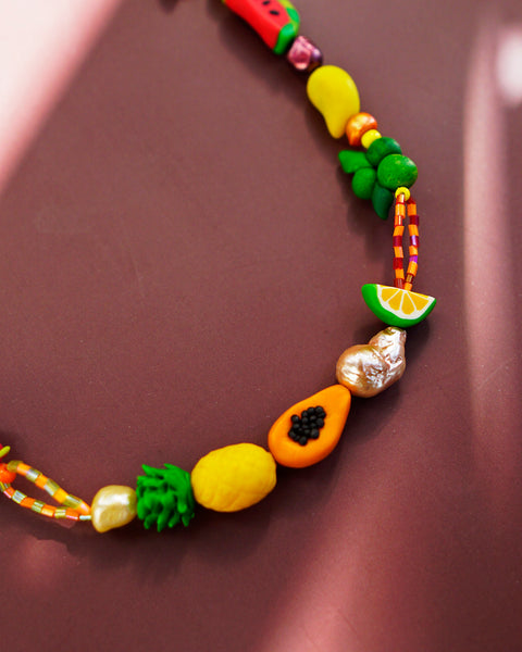 Tropikal Fruit Necklace