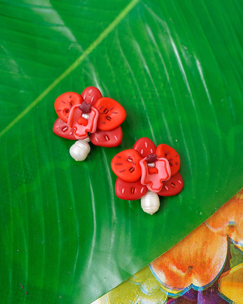 Waling-Waling Mini Drops in Crimson