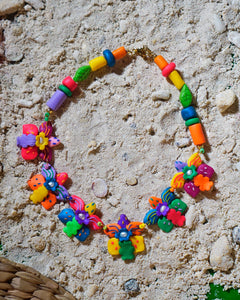 Waling-Waling Necklace in Neon Isla