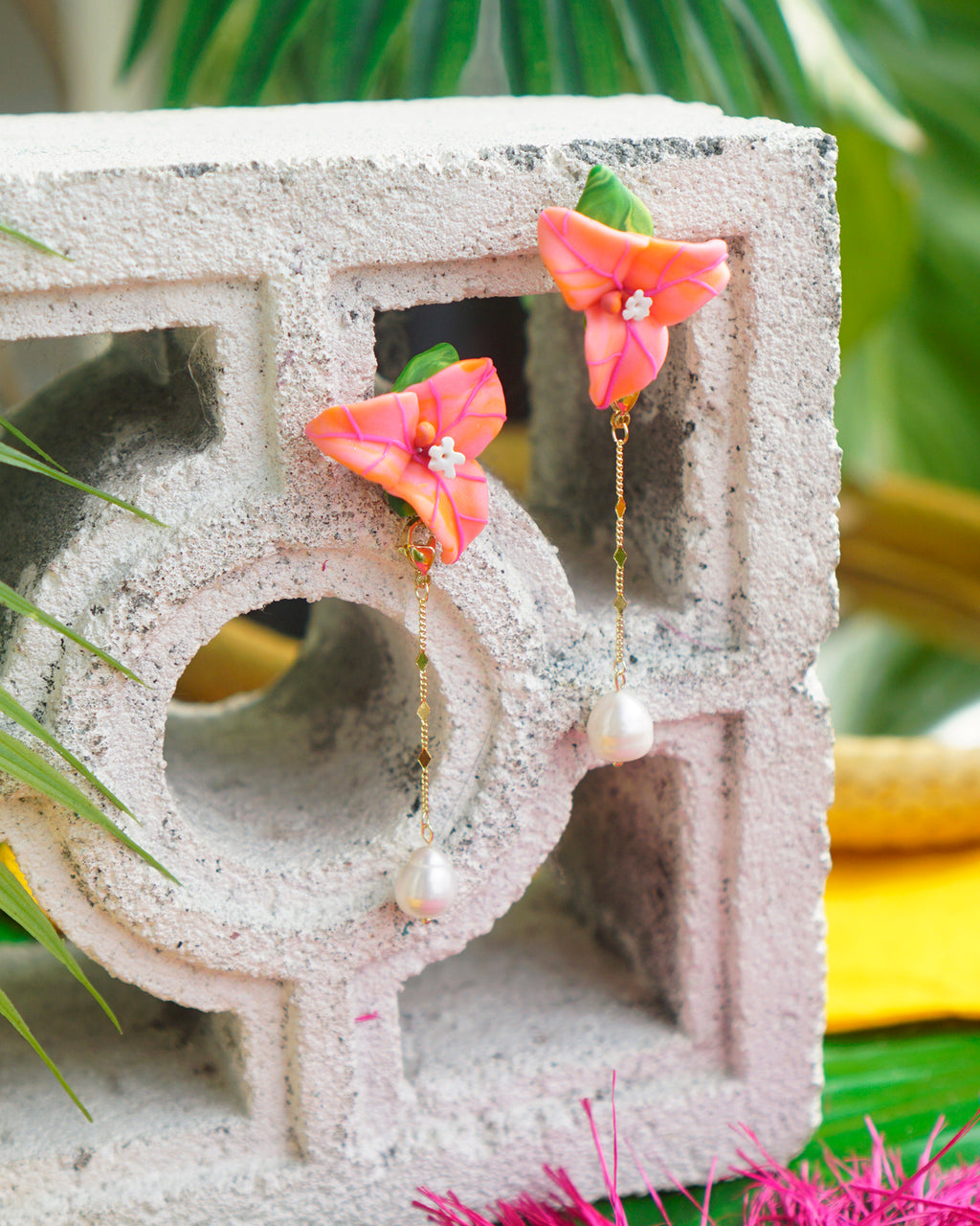Bougainvillea Drops in Rosy Kahel