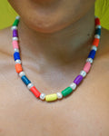 Confetti Necklace in Neon Bahaghari