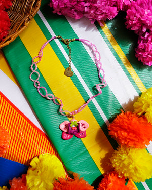 Orchid Necklace