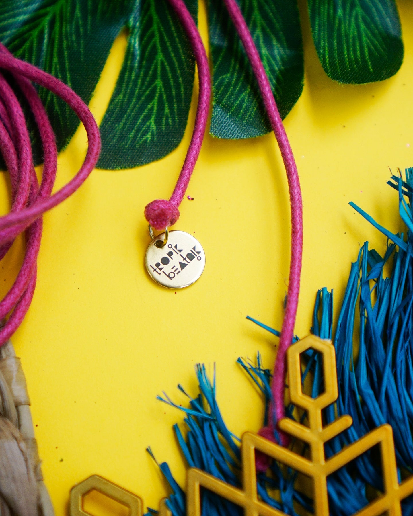 Orchid Tie Necklace