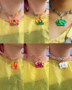 Orchid Necklace