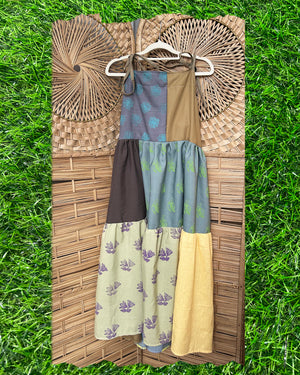 Patch Dress in Sorbetes Paradise