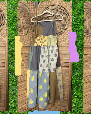 Patch Dress in Sorbetes Paradise