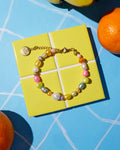 Skinny Pearly Bracelet in Sorbetes