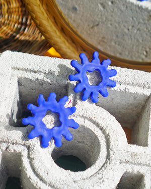 Sol Earrings in Asul