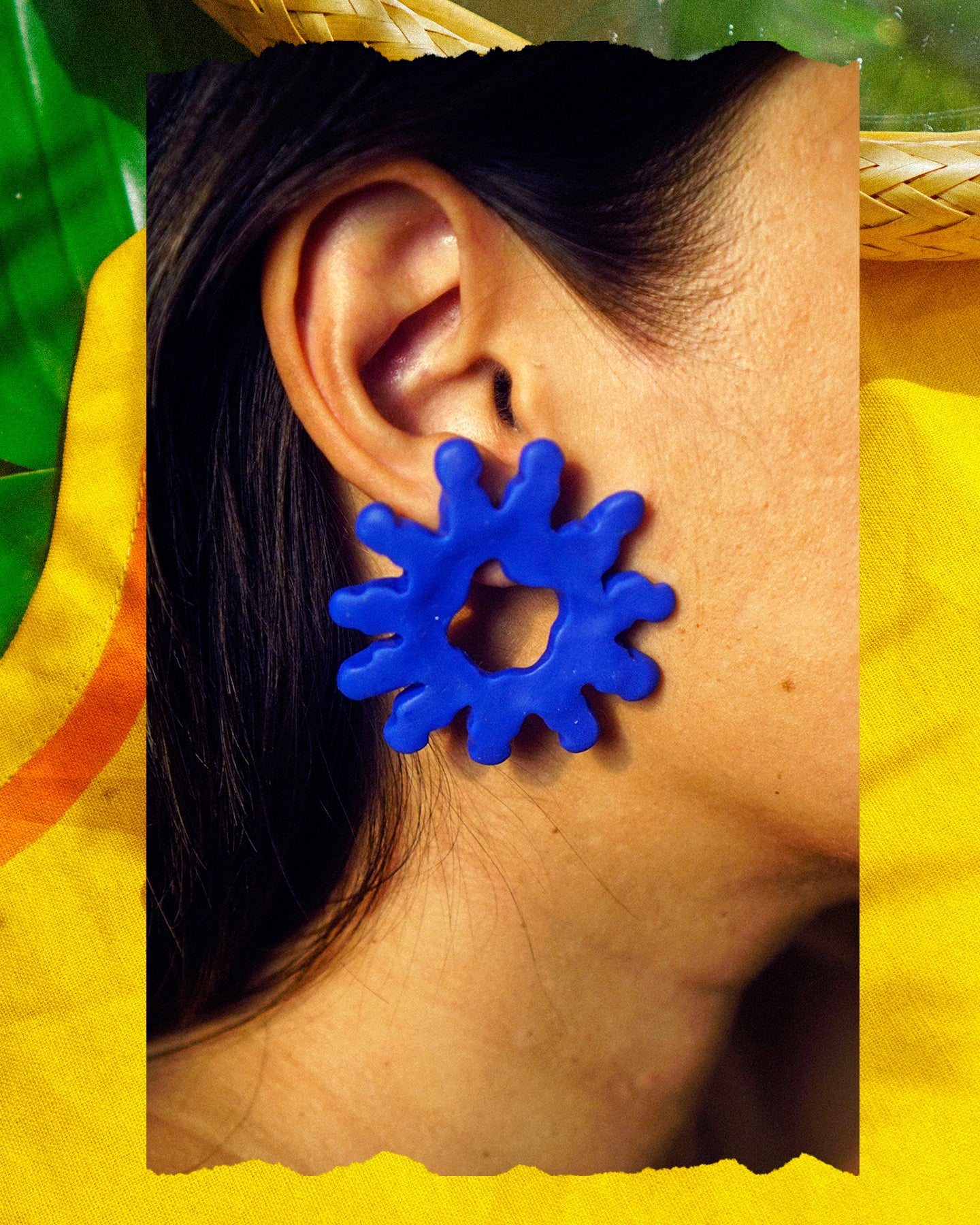 Sol Earrings in Asul