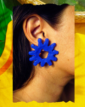 Sol Earrings in Asul