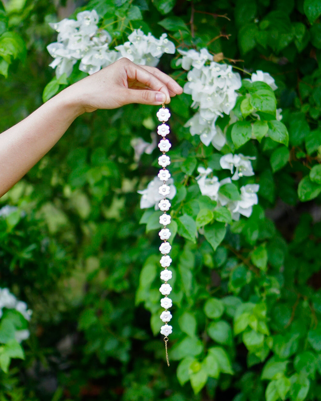 Bulaklak Choker in Sampaguita