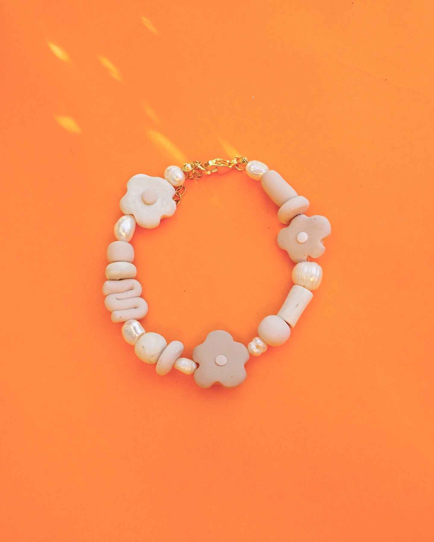 Bulaklak Bracelet in Crema