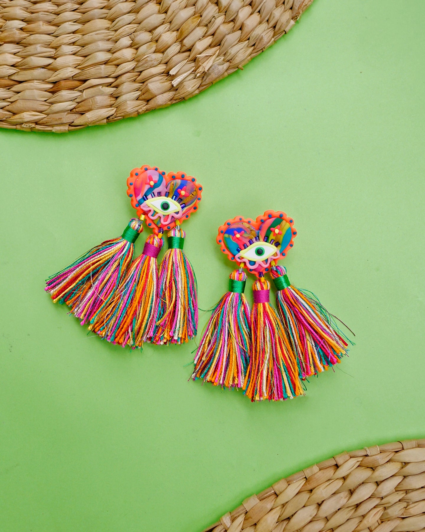 Eye See You Earrings in Pink Paradise
