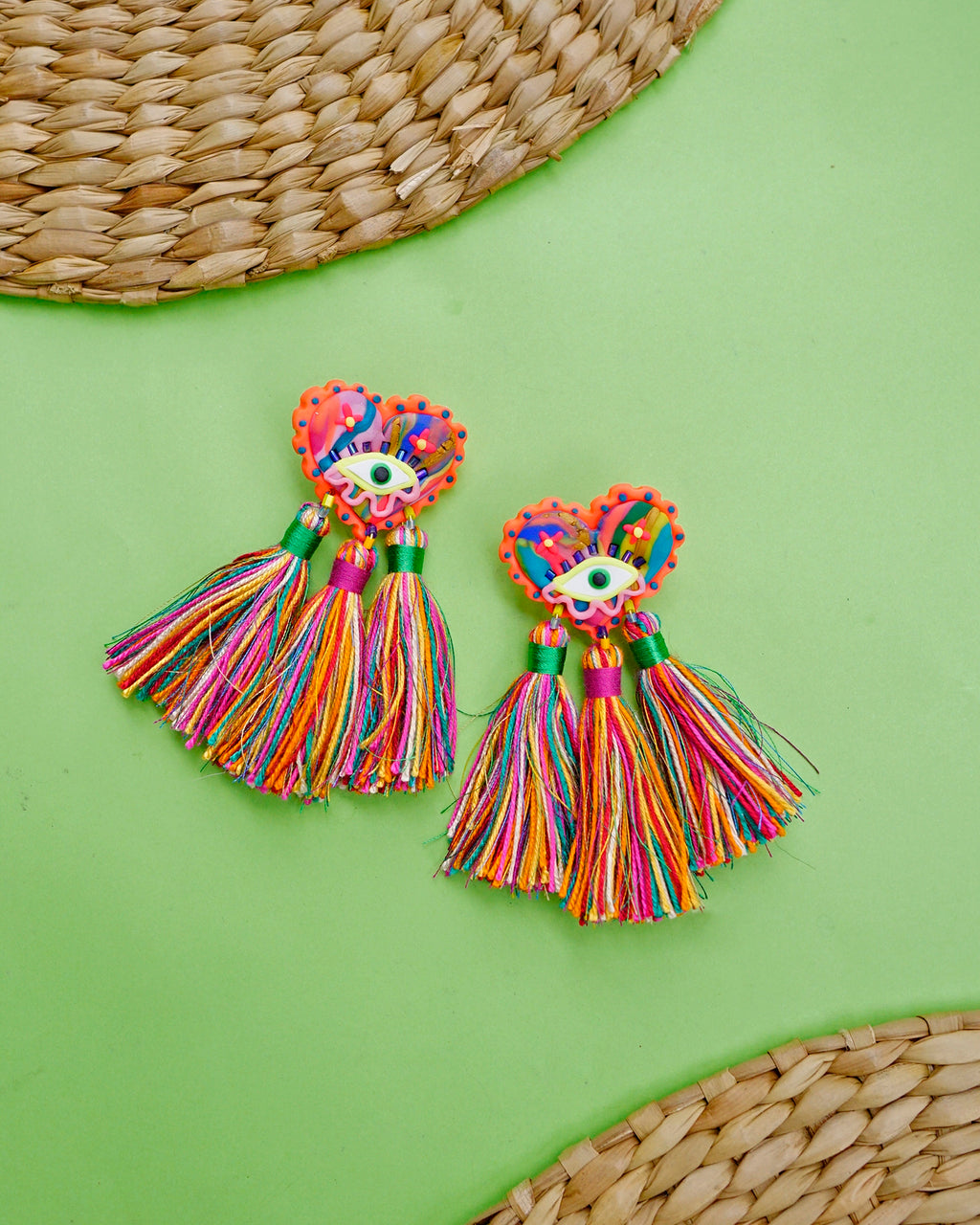 Eye See You Earrings in Pink Paradise