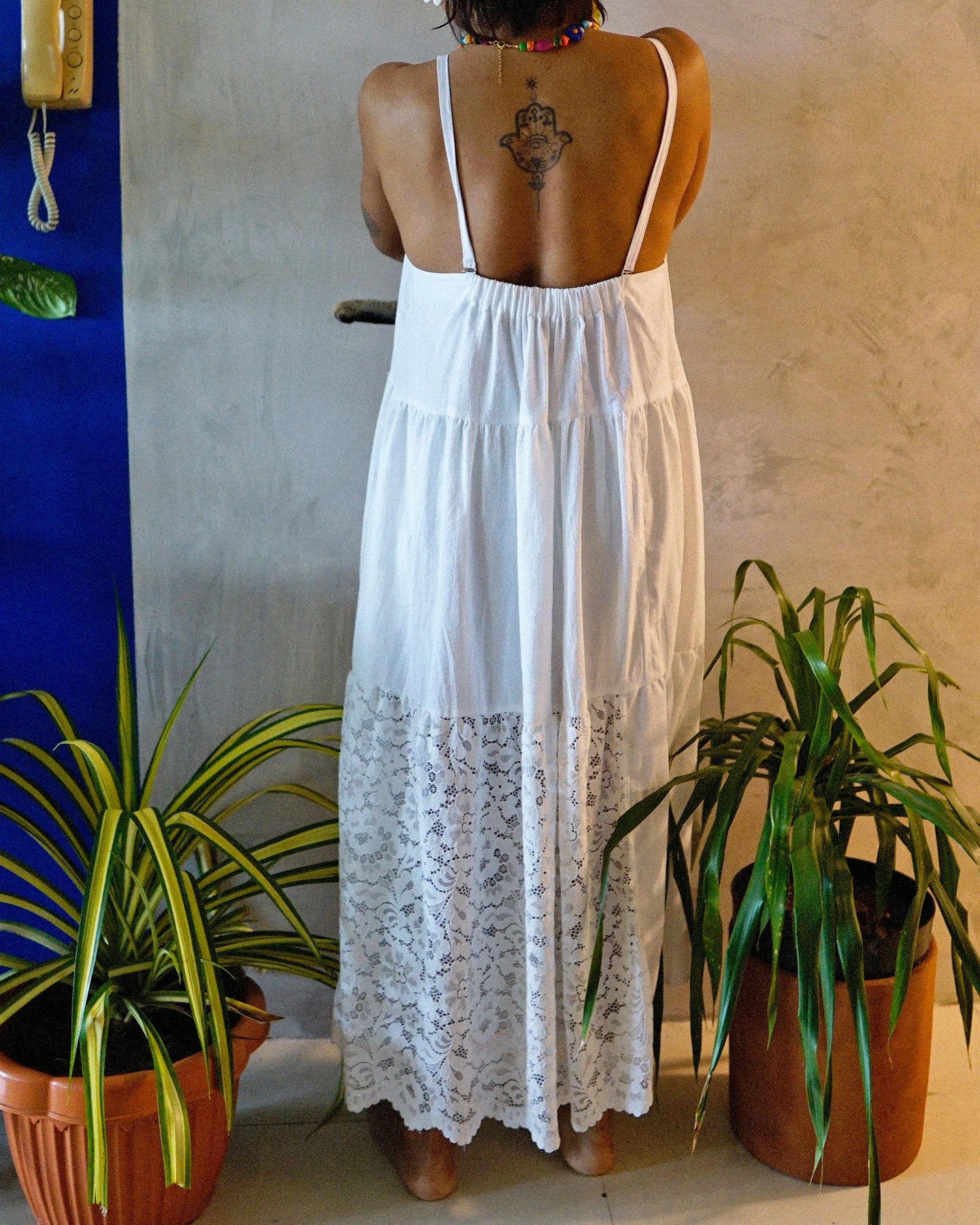 Sampaguita Patch Dress