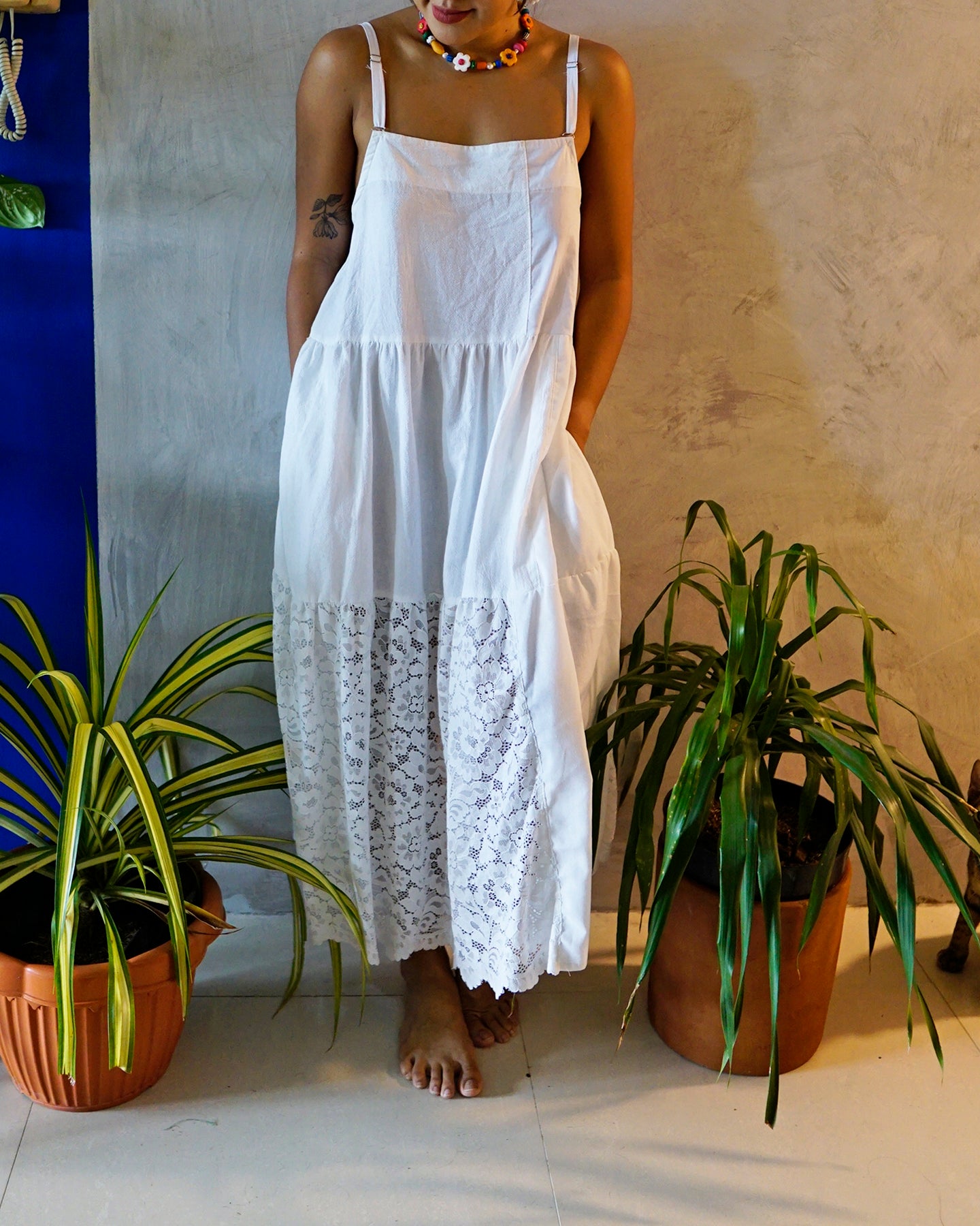Sampaguita Patch Dress