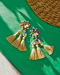 Flora Fringe in Neon Swirl