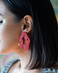 Isla in Speckled Crimson