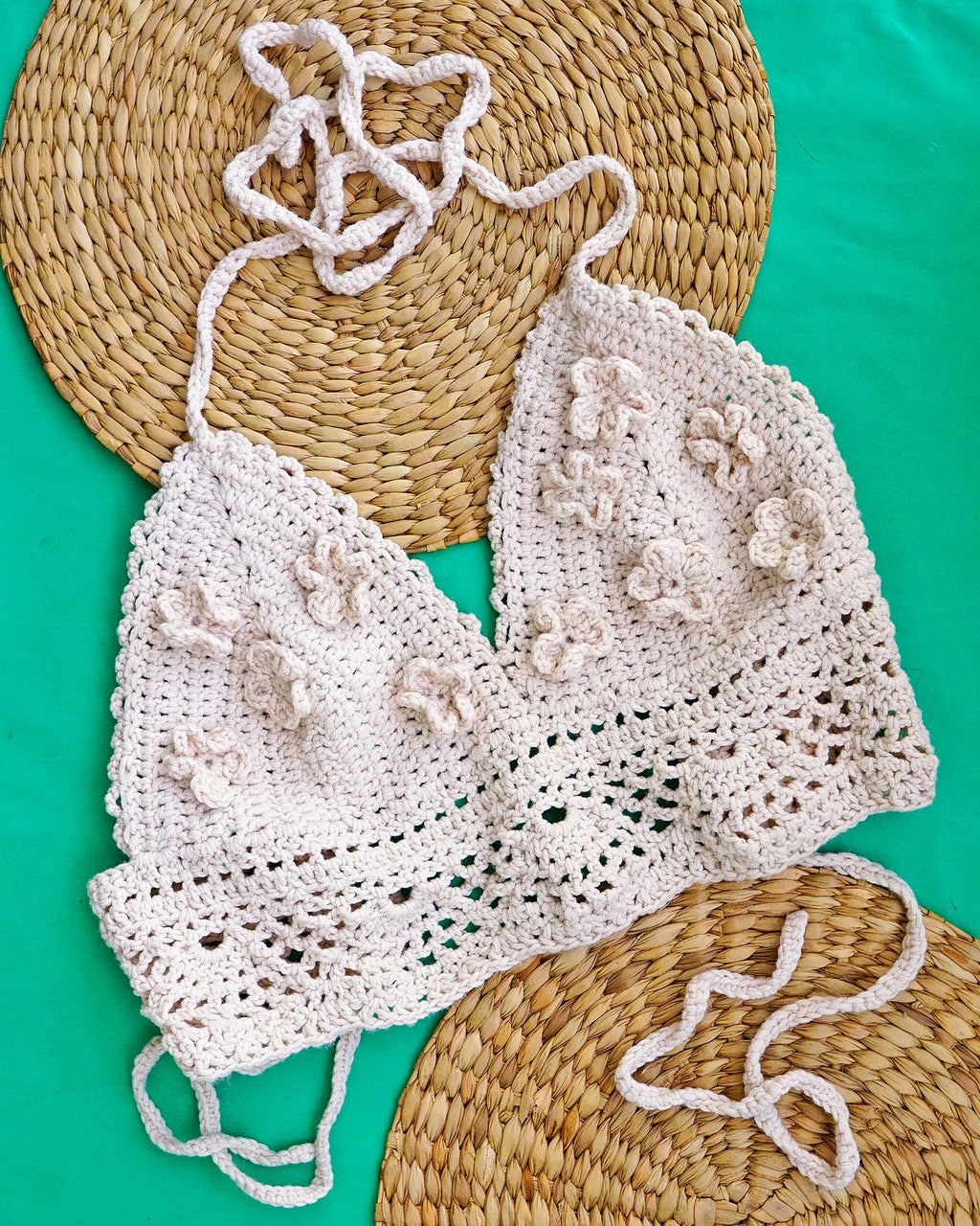 Sampaguita Bralette in Dark Crema