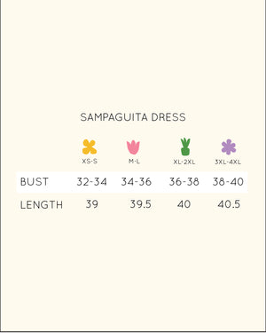 Sampaguita Patch Dress