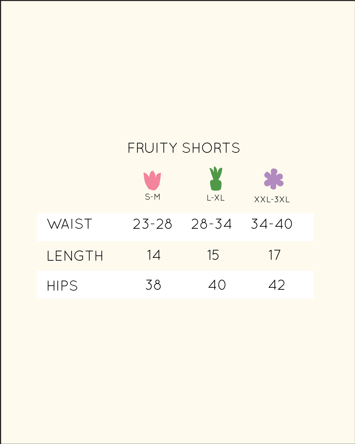 Fruity Shorts