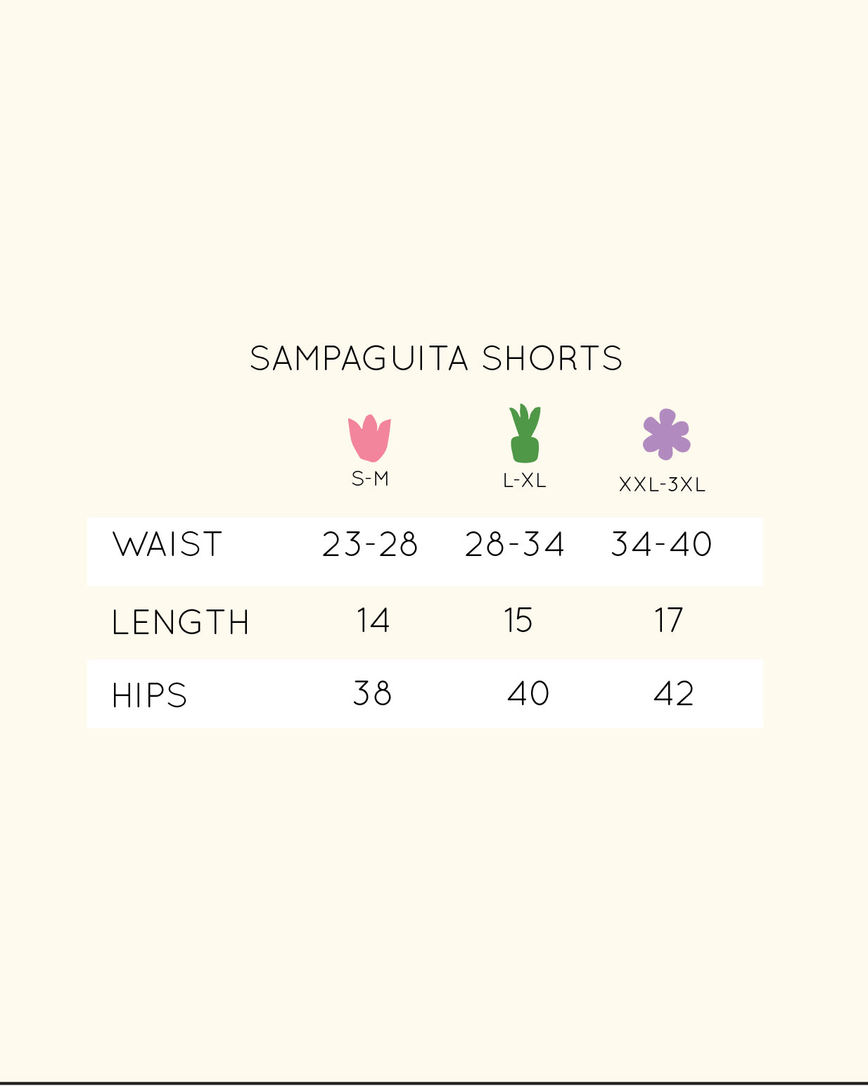 Sampaguita Shorts