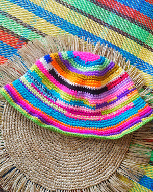 Tropik Bucket Hat in Ube Summer