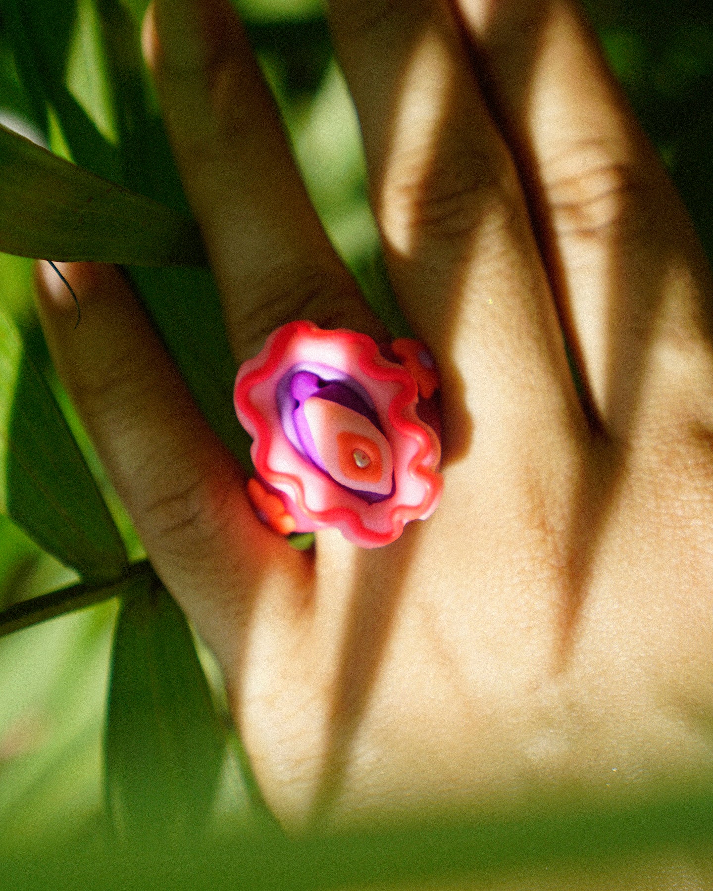 Babae Ring in Pink Pop
