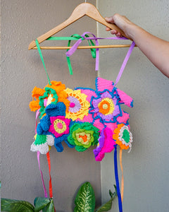 Bulaklak Bib Top in Kendi