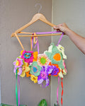 Bulaklak Bib Top in Ube Pastel