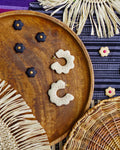 Bulaklak Hoops in Crema