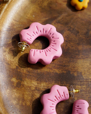 Bulaklak Hoops in Rosas