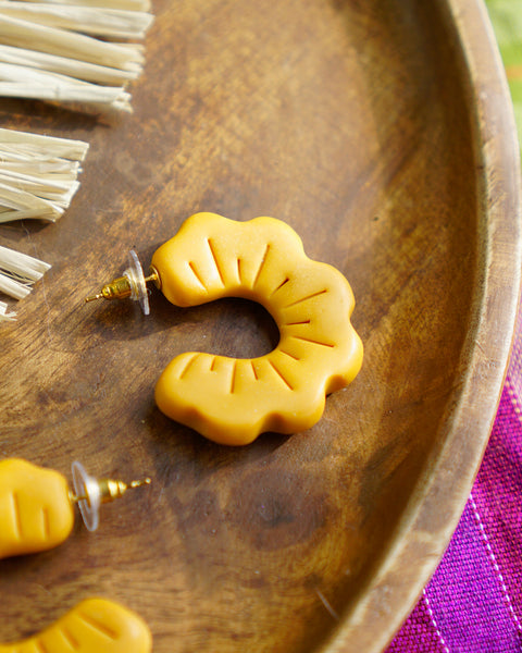 Bulaklak Mini Hoops in Sunflower