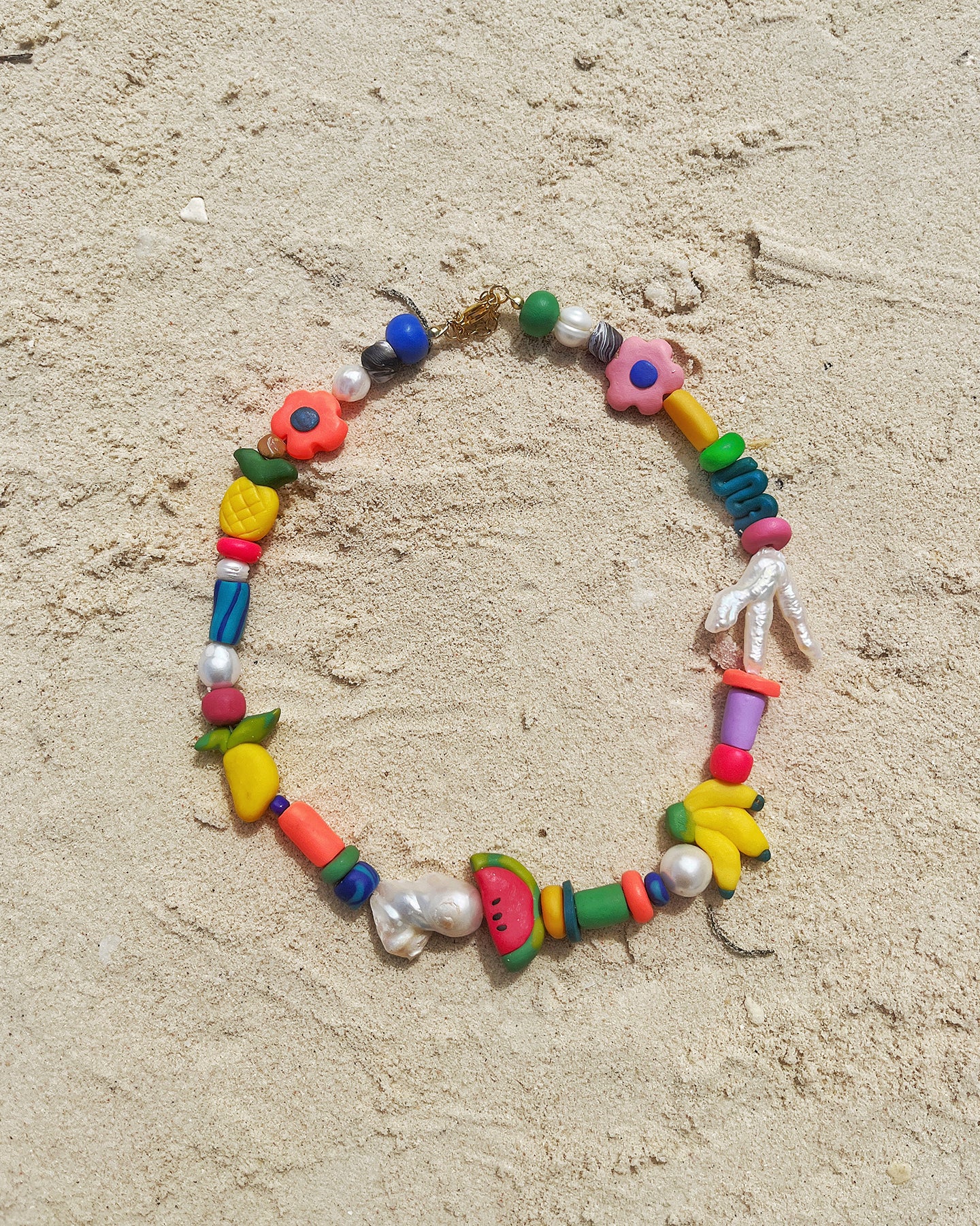 Chunky Fruit Salad Necklace