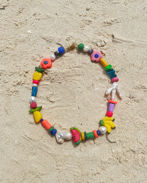 Chunky Fruit Salad Necklace