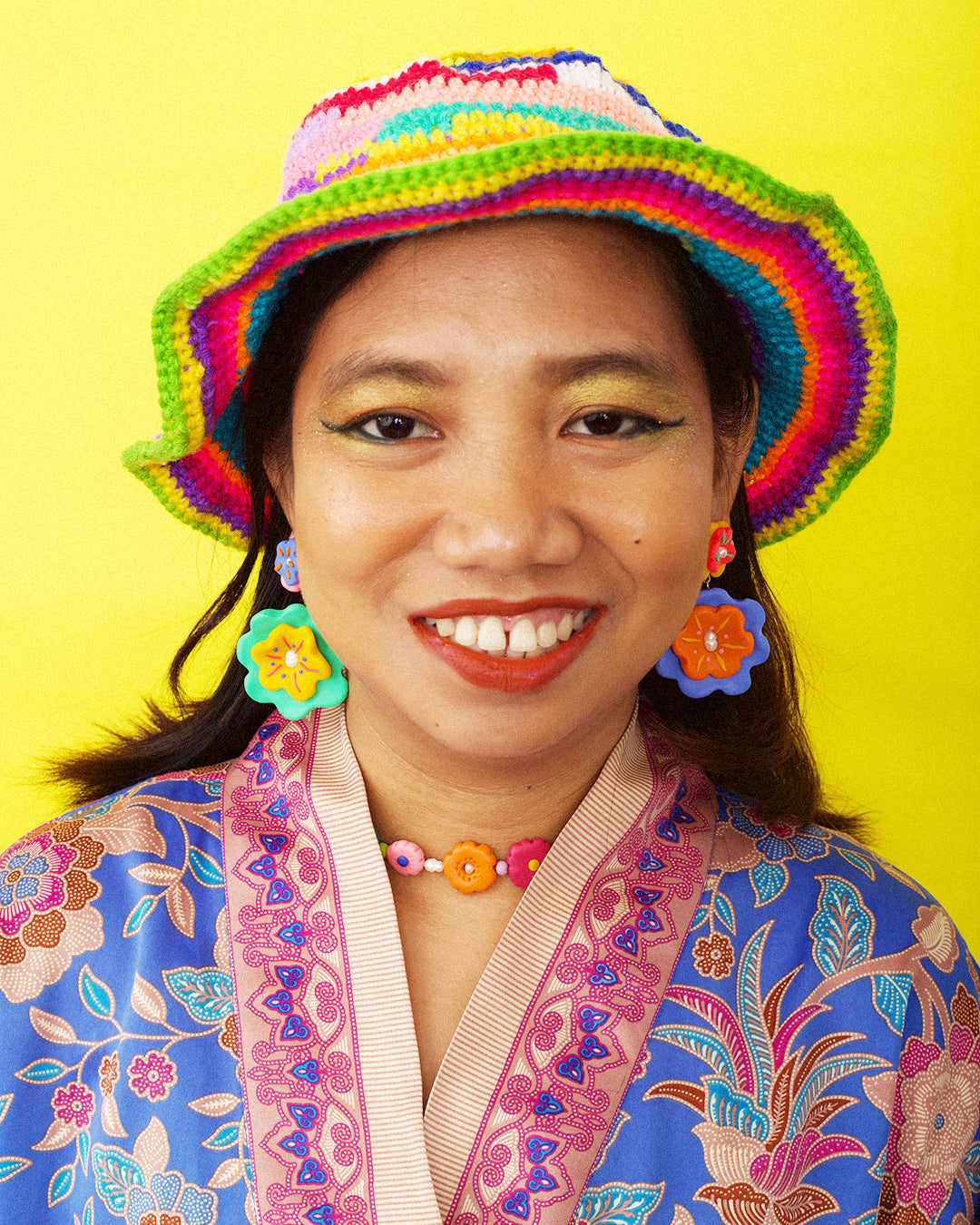 Tropik Bucket Hat in Ube Summer